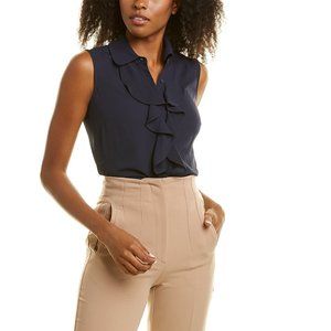 Brooks Brothers | Tops | Brooks Brothers Ruffle Blouse | Poshmark